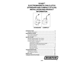 EC450TM ELECTROMAGNETIC FAN CLUTCH (STANDARD 
