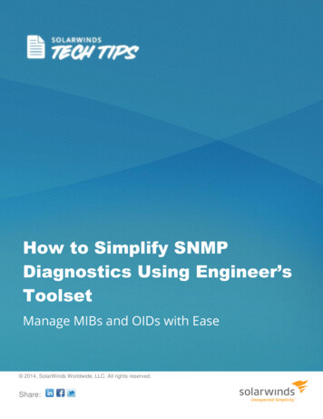 How To Simplify SNMP Diagnostics Using Engineer’s