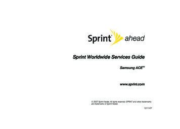 Sprint Worldwide Services Guide
