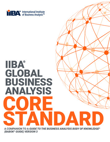 IIBA Global Business