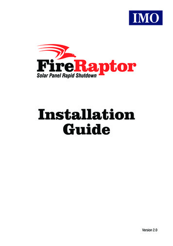 Installation Guide - Residential & Commercial Solar .