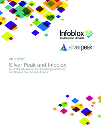 WHITE PAPER Silver Peak And Infoblox
