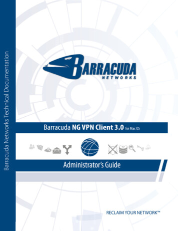Barracuda NG VPN Client 3.0 For Mac OS - Schule.at