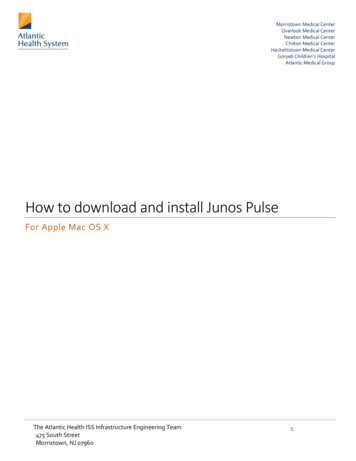 How To And Install Junos Pulse