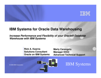 Increase Performance And Flexibility Of Your Oracle .