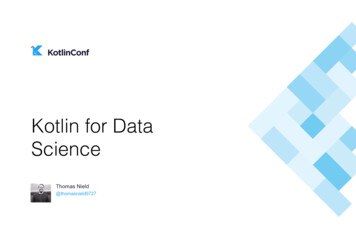 Kotlin For Data Science - JetBrains