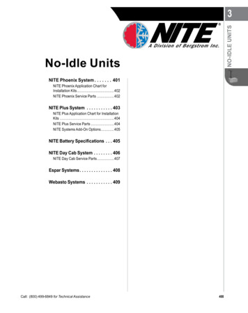 No-Idle Units