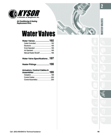 Air Conditioning Heating Water Valves Water Val