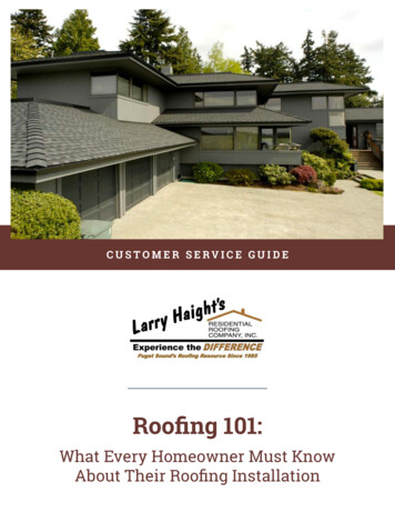 Roofing 101
