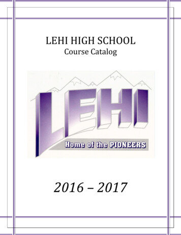 LEHI HIGH SCHOOL