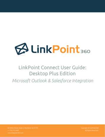 LinkPoint Connect User Guide: Desktop Plus Edition