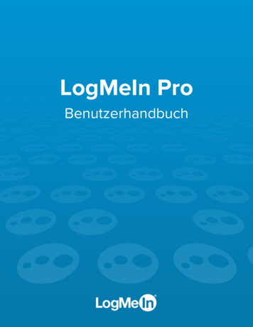 LogMeIn Pro Benutzerhandbuch