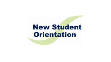 New Student Orientation - South Piedmont Community College