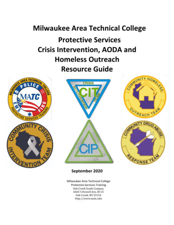 Milwaukee Area Technical College Protective Services .