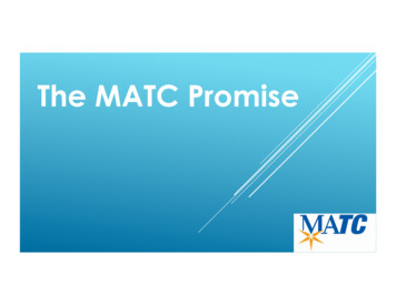 The MATC Promise - District Boards