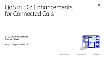 QoS In 5G: Enhancements For Connected Cars