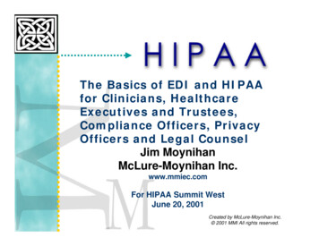 The Basics Of EDI And HIPAA For Clinicians, Healthcare .