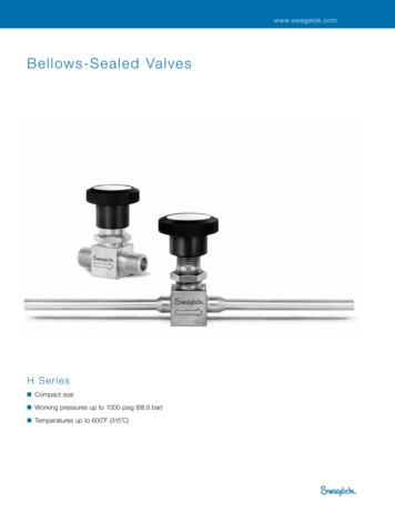 Bellows-Sealed Valves, H Series (MS-01-36;rev N;en-US;Catalog)