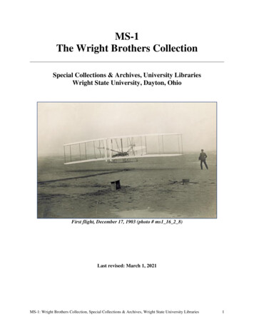 MS-1: Wright Brothers Collection