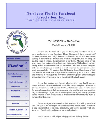 Northeast Florida Paralegal Association, Inc.