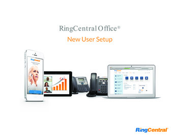 RingCentral Office New User Setup