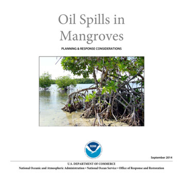 Oil Spills In Mangroves - Response.restoration.noaa.gov