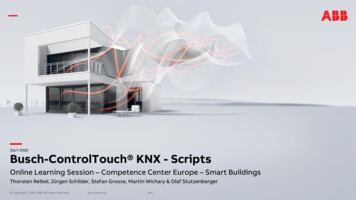 Busch-ControlTouch KNX - Scripts