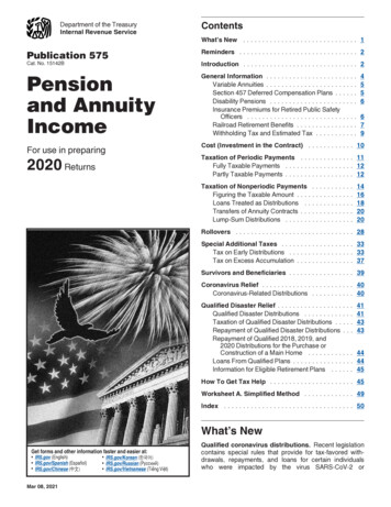 2020 Publication 575 - IRS