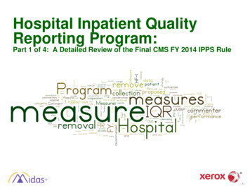 Hospital Inpatient Quality Reporting Program