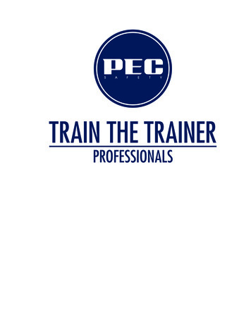 PEC - Professional Instructor Brochure