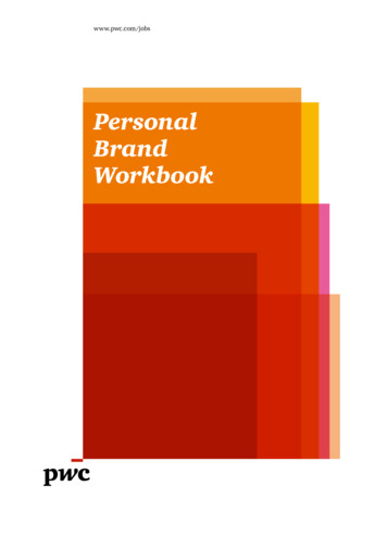Personal Brand Workbook - PwC