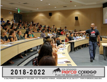 2018 -2022 - PShare Pierce College