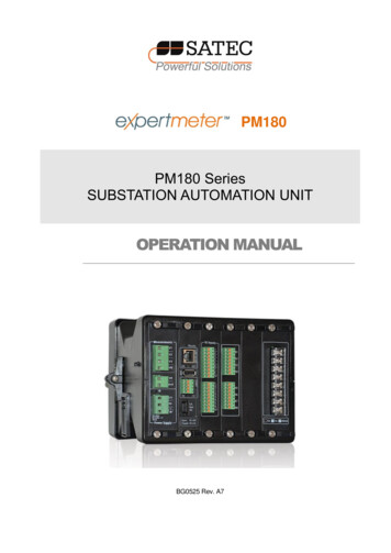 PM180 Operation Manual - Satec-global 