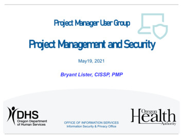 Project Manager User Group