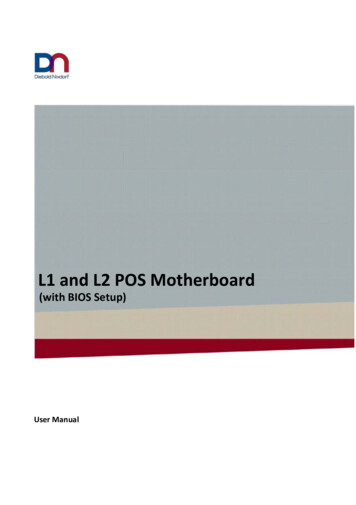 L1 And L2 POS Motherboard - Diebold Nixdorf