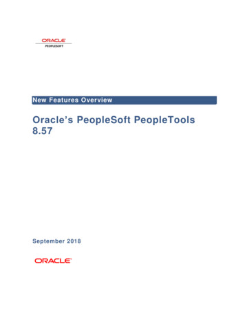 Oracle’s PeopleSoft PeopleTools 8