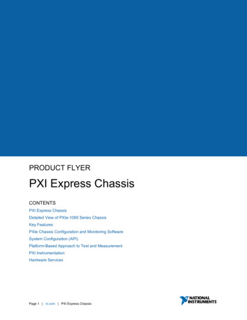 PXI Express Chassis Product Flyer - National Instruments