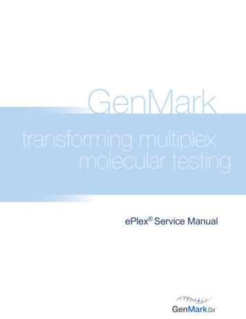 EPlex Service Manual - Admin.genmarkdx 