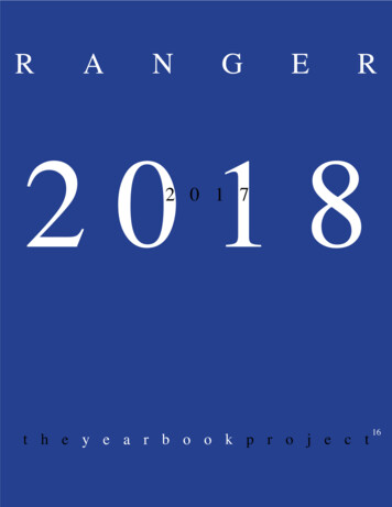 RANGER 2018 - Kilgore College