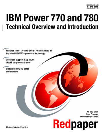 Technical Overview And Introduction - IBM