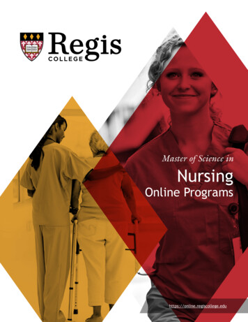Online Programs - Regis College