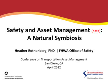 Safety And Asset Management (data) A Natural Symbiosis