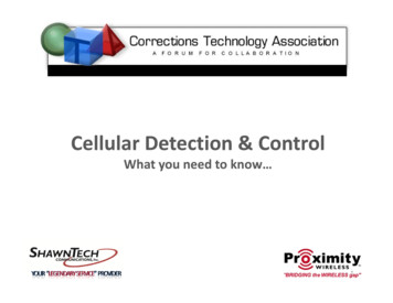 Cellular Detection Control