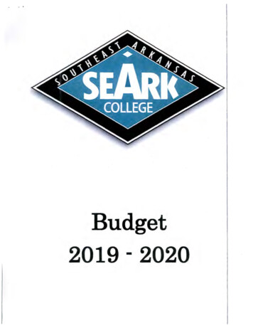 Budget - Arkansas