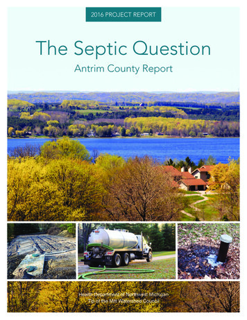 The Septic Question - Watershed Council