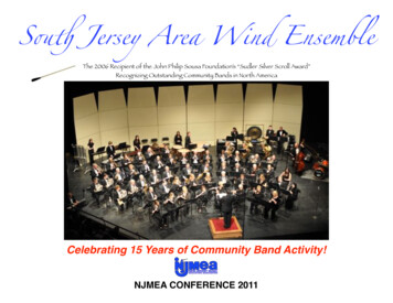 S! Jersey Area Wind Ensemble - Sjawe.weebly 