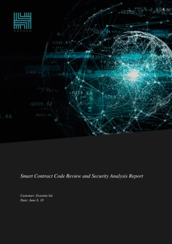 Smart Contract Code Review And Security Analysis Report