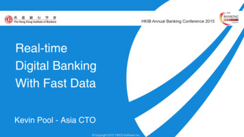 Real-time Digital Banking With Fast Data
