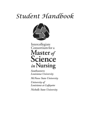 Student Handbook - Nursingconsortium 