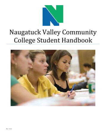 Naugatuck Valley Community College Student Handbook